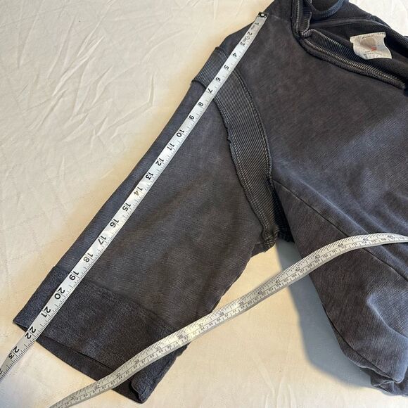 Daily Practice Anthropologie Sport Hoodie Mini Dress Womens Large Boho Gray - Picture 8 of 9